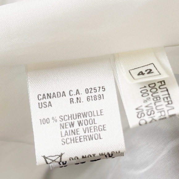 Vintage ESCADA 100% WOOL BLUE BLAZER , Sailor vibe - Picture 7 of 9